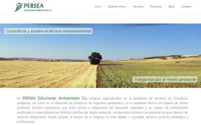 Estrenamos web en PERSEA Soluciones Ambientales